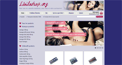 Desktop Screenshot of libidoshop.org